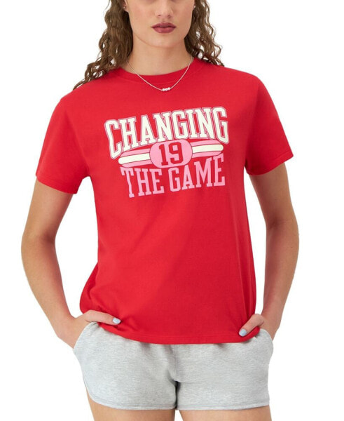 Women's Classic Changing The Game Graphic T-Shirt