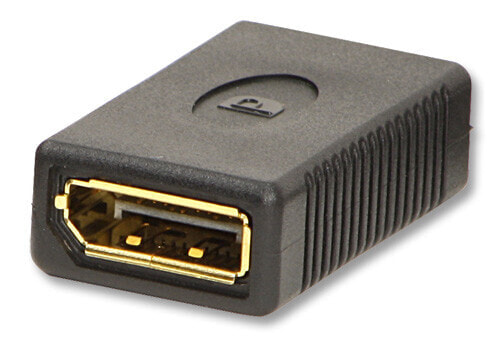Lindy Premium DisplayPort Coupler - DisplayPort - DisplayPort - Black
