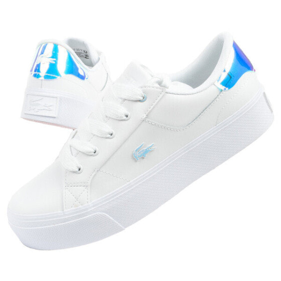 Pantofi sport Lacoste Ziane Platform [041Y9], alb.