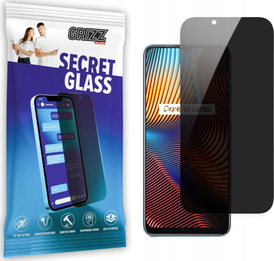 GrizzGlass Szkło prywatyzujące GrizzGlass SecretGlass Realme 7i Global