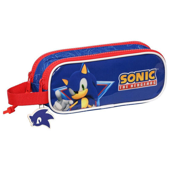 SAFTA Sonic ´´Let´S Roll´´ Double Pencil Case
