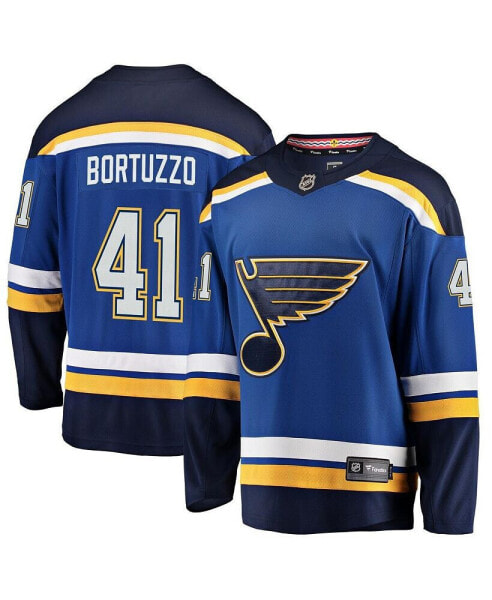 Men's Robert Bortuzzo Blue St. Louis Blues Breakaway Player Jersey