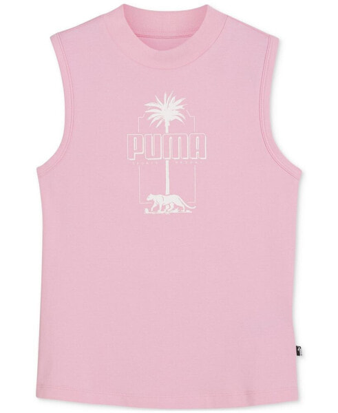 Women's Palm Resort Sleeveless Tank Top