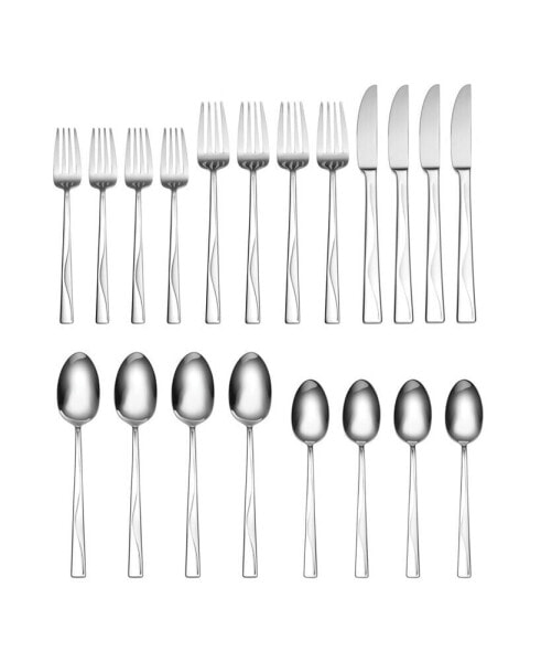 Stream 20-Piece Flatware Set