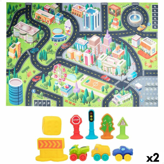 Игровой коврик Colorbaby Город (2 штуки)