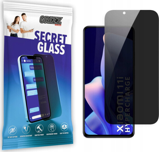 GrizzGlass Szkło prywatyzujące GrizzGlass SecretGlass Xiaomi 11i HyperCharge