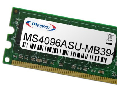 Memorysolution Memory Solution MS4096ASU-MB394 - 4 GB - Black,Gold,Green