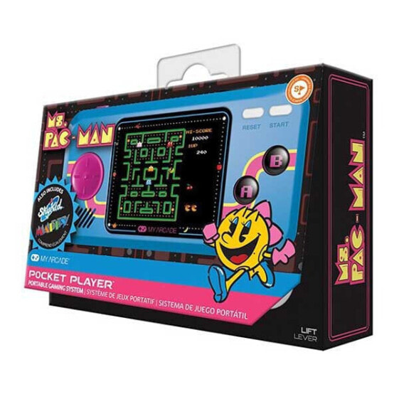 MY ARCADE Pocket Player Miss Pacman Retro Console