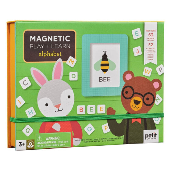 PETIT COLLAGE Magnetic Play + Learn Alphabet