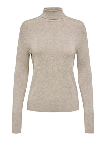 Women´s sweater ONLVENICE 15183772 White cap Gray