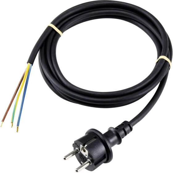 basetech XR-1638081 - 3 m - Power plug type F