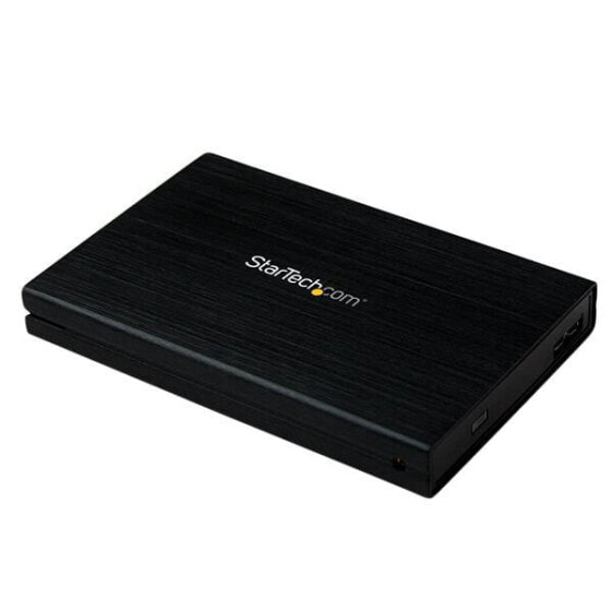 Жесткий диск SSD внешний Startech.com 2.5" SATA III Aluminium USB 3.0 с UASP для SATA 6 Гбит/с - Портативный корпус внешнего жесткого диска - Горячая замена - Черный