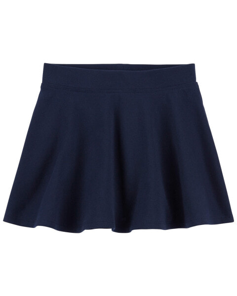 Toddler Ponte Knit Uniform Skirt 2T