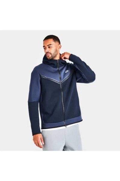 Толстовка мужская Nike Sportswear Windrunner Tech Fleece Full-Zip Hoodie Erkek Sweatshirt
