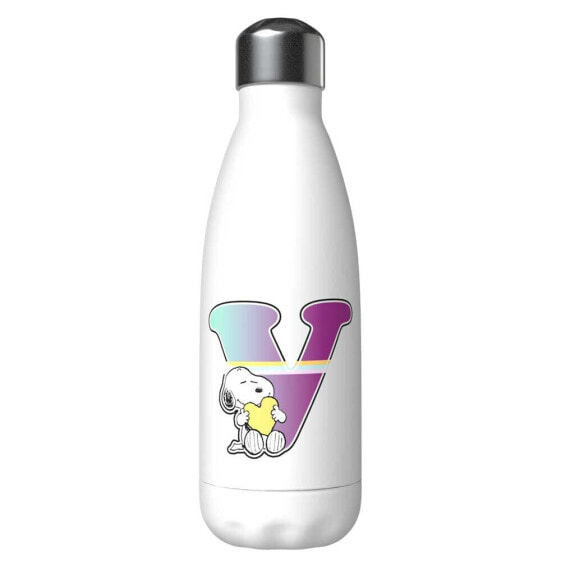 SNOOPY Letter V Customized Stainless Steel Bottle 550ml