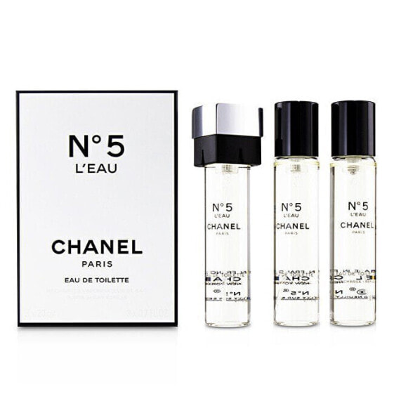 Chanel No. 5 L´Eau - EDT cartridge (3 x 20 ml)