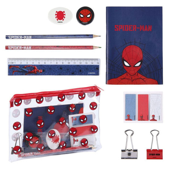 Набор канцелярских товаров CERDA GROUP Spiderman Transparent Bag