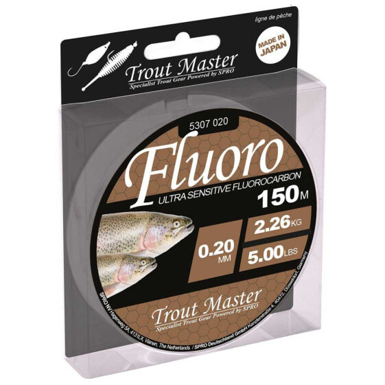 Флюорокарбоновая леска для рыбалки SPRO Mainline Fluorocarbon 150 м
