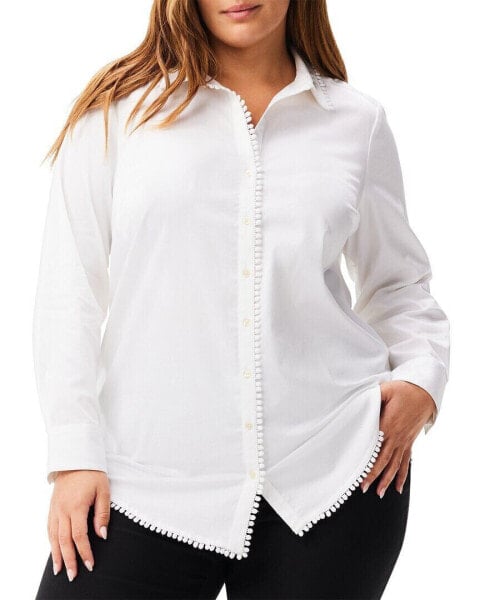 Nic+Zoe Plus Round About Shirt Women's 3X