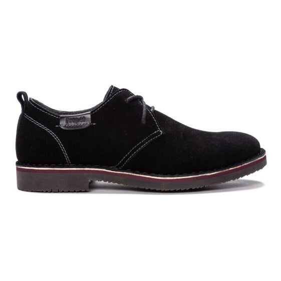 Propet Finn Oxford Round Toe Dress Mens Black MCX022SBLK-001