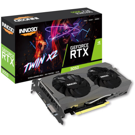 INNO3D GeForce RTX 3050 Twin X2 V2, 8192 MB GDDR6