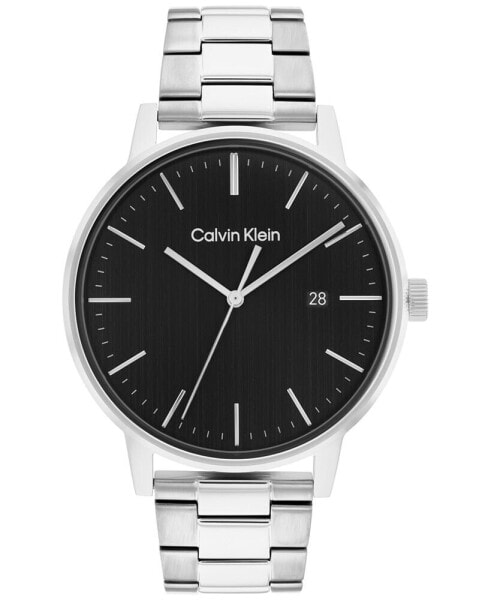 Часы Calvin Klein Stainless Steel Watch 43mm