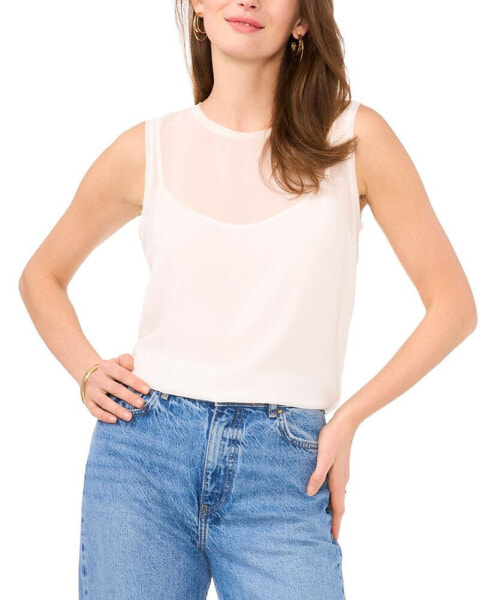 Women's Layered Sleeveless Top