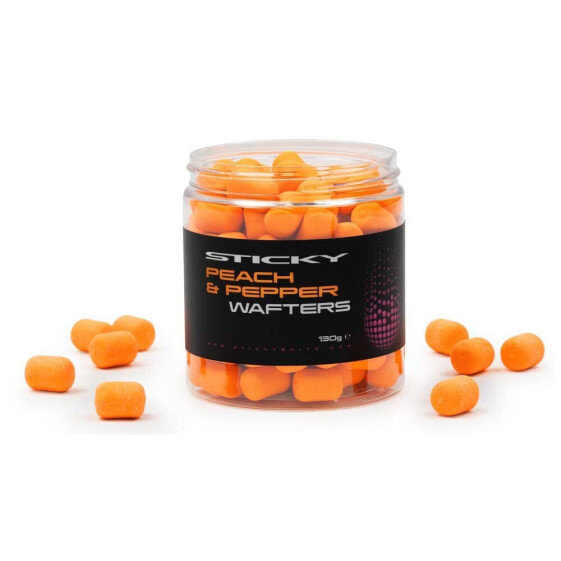 STICKY BAITS Peach&Pepper 130g Wafters