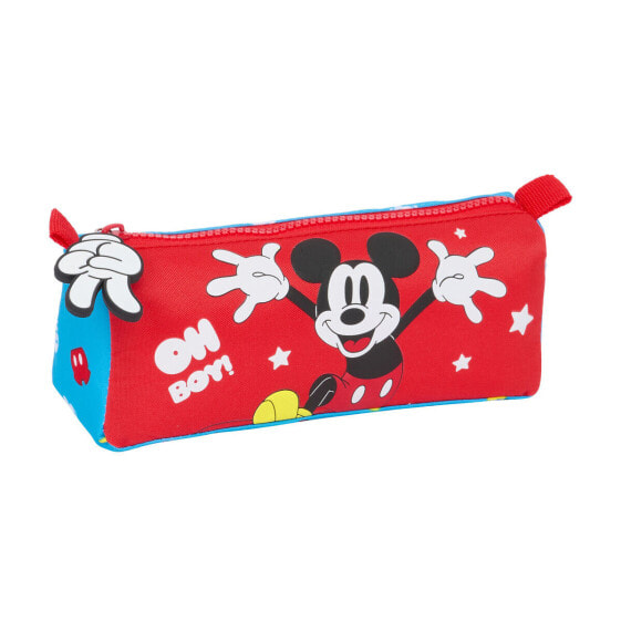 Школьный пенал Mickey Mouse Clubhouse Fantastic Синий Красный 21 x 8 x 7 cm