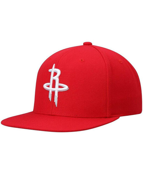Men's Red Houston Rockets Ground 2.0 Snapback Hat