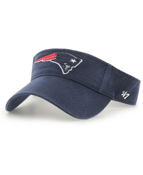 Men's Navy New England Patriots Clean Up Visor