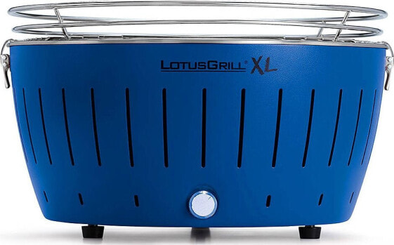 LotusGrill Grill ogrodowy Węglowy XL 40 cm x 40 cm niebieski