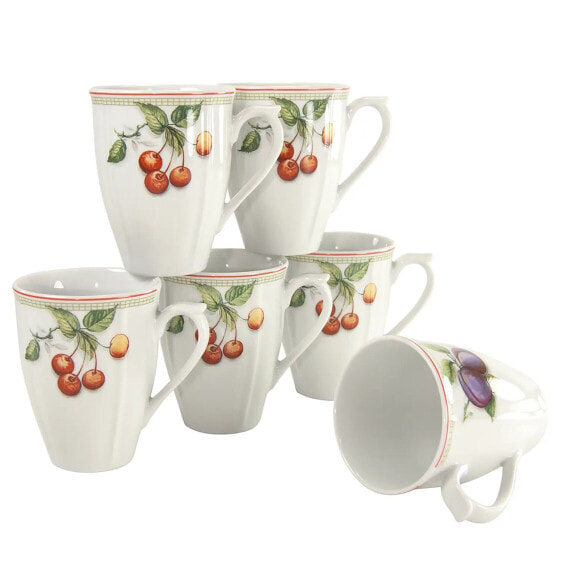 Кружки набор 6 штук Flora Orchard Creatable