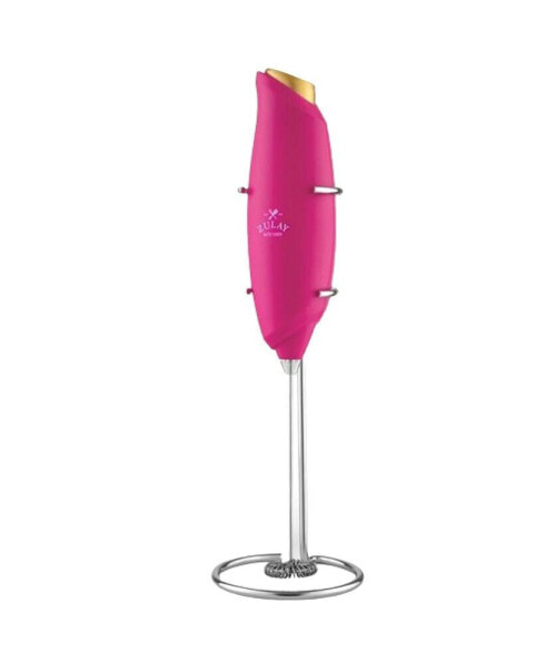 Easy Use Frother Handheld Foam Maker - One Touch Milk Frother