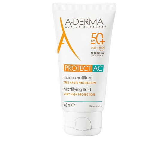 Увлажняющая и матирующая жидкость A-Derma Protect AC 40 ml