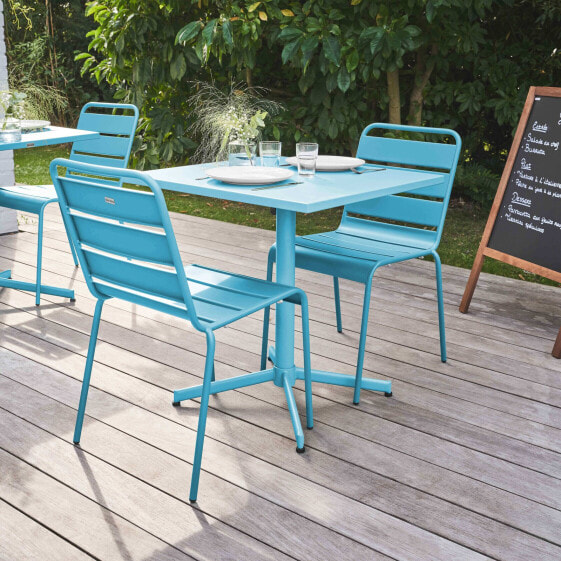 Набор садовой мебели Oviala Gartentisch mit 2 Stühlen Palavas