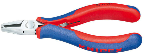 Пассатижи и плоскогубцы Knipex 36 32 125 - 4 мм - 1.8 см - сталь - синий - красный - 125 мм - 108 г