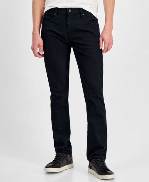 Men's Slim-Fit Black Jeans