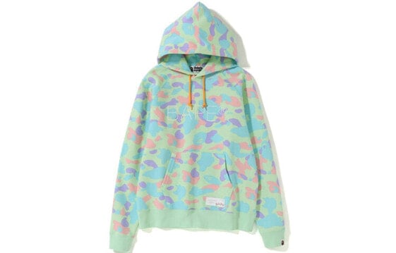 BAPE 印花迷彩撞色抽绳连帽卫衣 女款 / Худи BAPE 0ZXSWW214505C