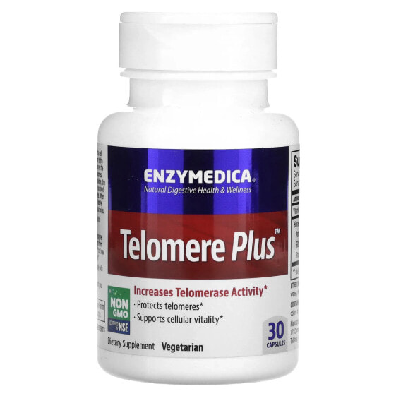 Enzymedica, Telomere Plus, 30 капсул