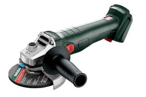 Metabo Akku-Winkelschleifer W 18 7-125 ohne Akku und Ladegerät in metaBOX 165 L