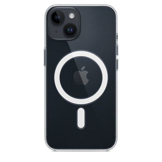Чехол прозрачный для Apple iPhone 14 с технологией MagSafe. Apple - iPhone 14. 15.5 см (6.1") - прозрачный