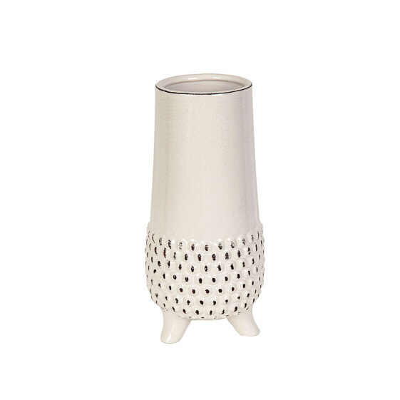 Vase Romimex White Ceramic 13 x 27 x 13 cm