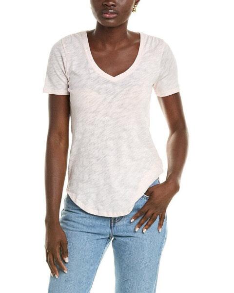 Atm Anthony Thomas Melillo V-Neck Tee Women's Xs