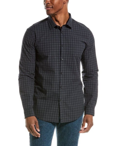 John Varvatos Slim Fit Sport Shirt Men's Blue M