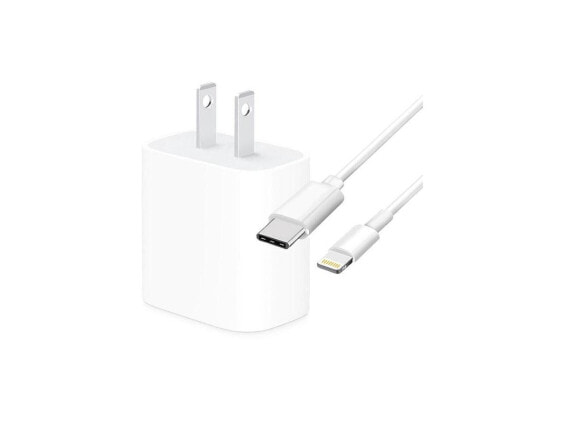 4XEM 4XIPHN11KIT3 White iPhone 11 Kit with 20W USB-C Charger and 3FT USB-C to 8-