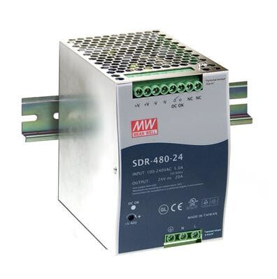 MEAN WELL SDR-480-48 адаптер питания / инвертор