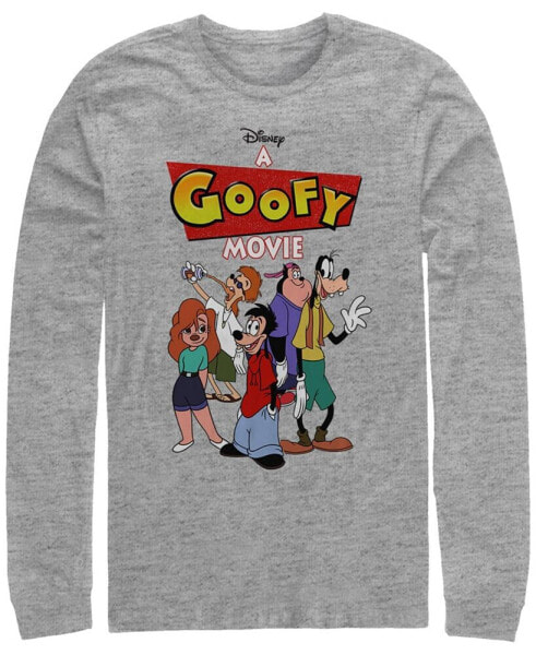 A Goofy Movie Logo Group Men's Long Sleeve Crew Neck T-shirt