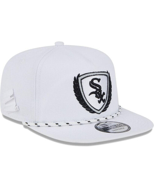 Men's White Chicago White Sox Golfer Tee 9FIFTY Snapback Hat