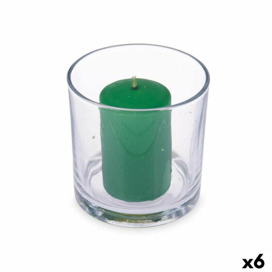 Декоративная свеча Ароматизированная 10 x 10 x 10 cm (6 штук) Стакан Бамбук Acorde